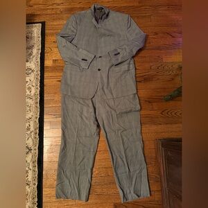 Banana Republic Charcoal Suit